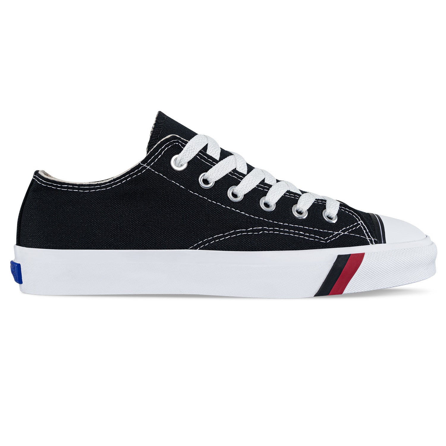 Tenis Deportivos Royal Lo Cut Negro Croydon para Hombre