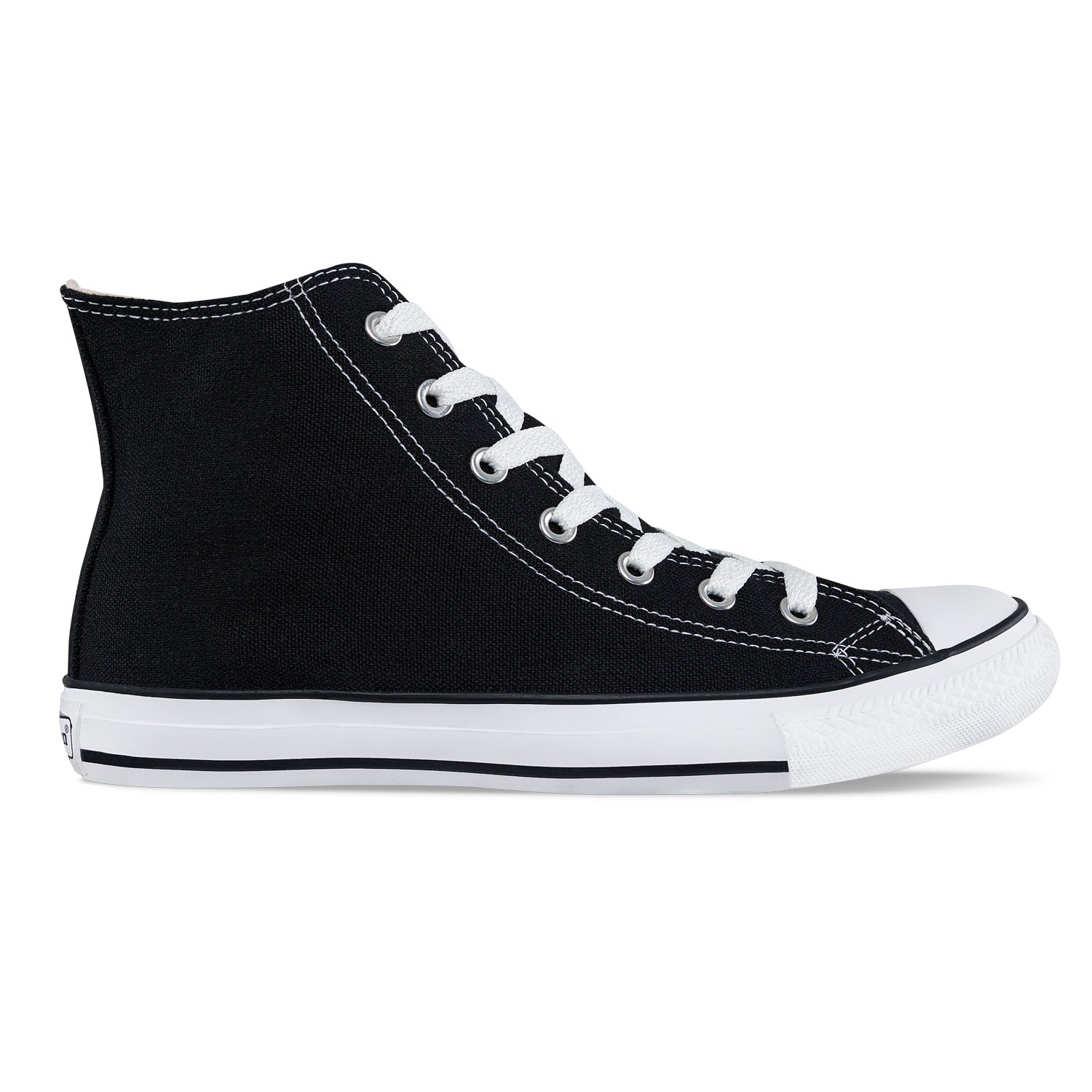 Tenis Urbanos Discovery Alto Negro Croydon Unisex