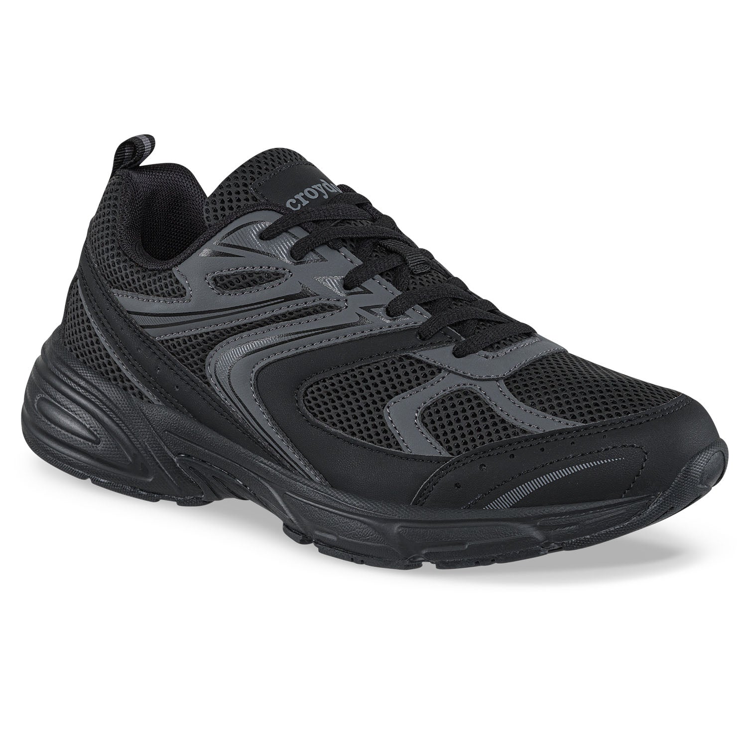 Tenis Urbanos Bilaro Negro-Gris Croydon para Hombre