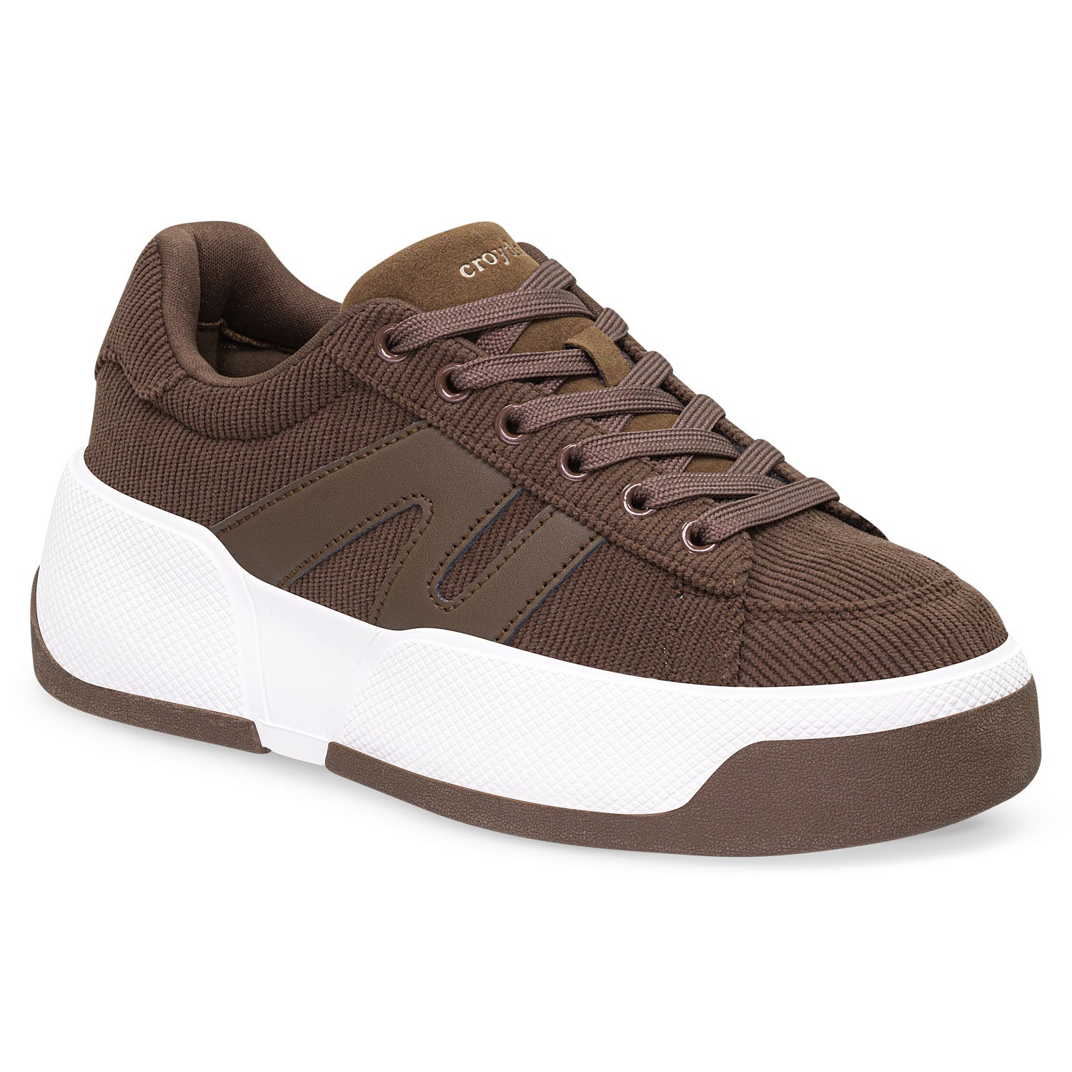Tenis Casuales Quitil Café Croydon para Mujer