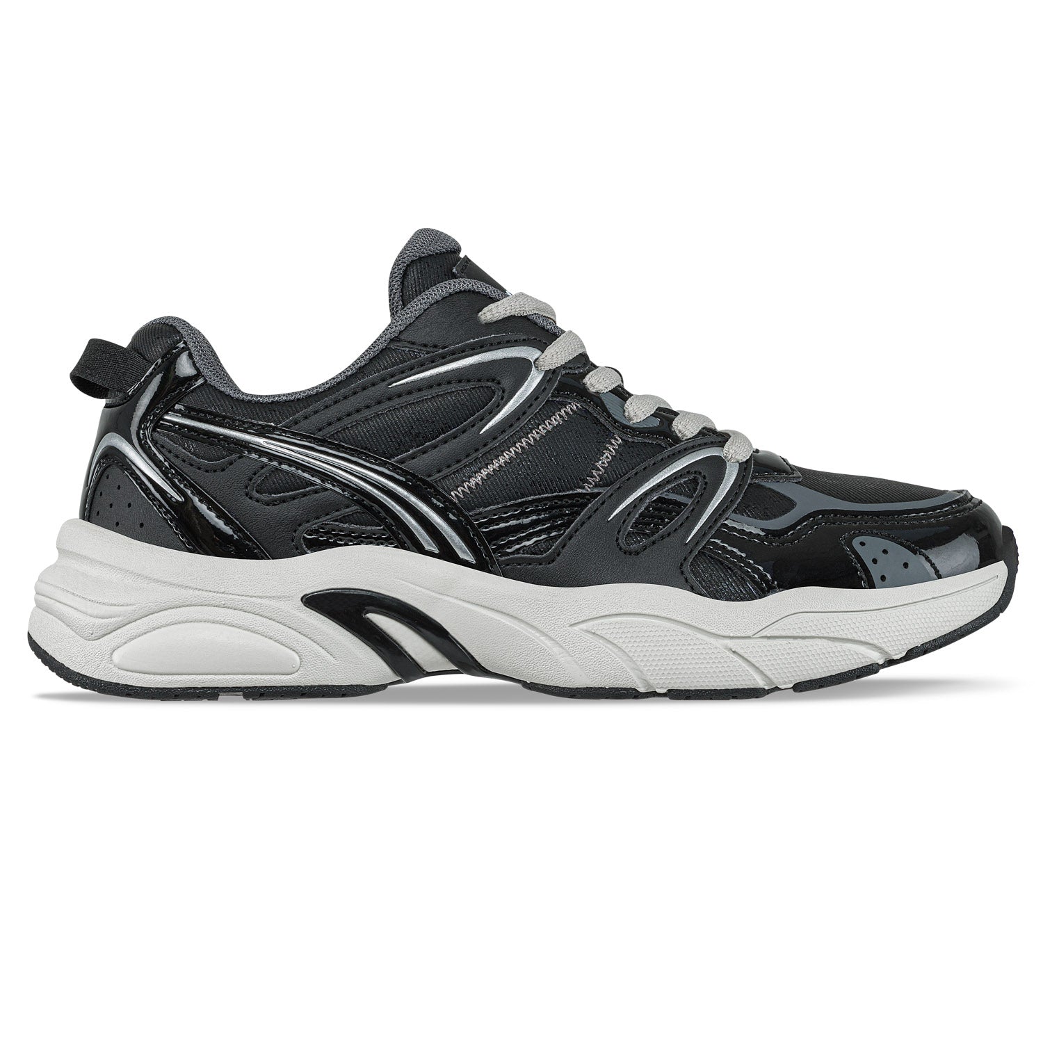 Tenis Urbanos Argame Negro Croydon para Mujer