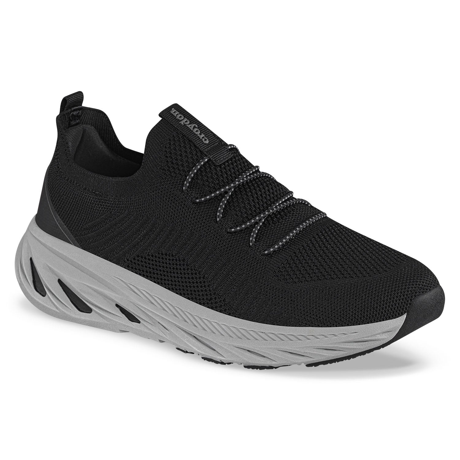Tenis para Caminar Sefican Negro Croydon para Hombre
