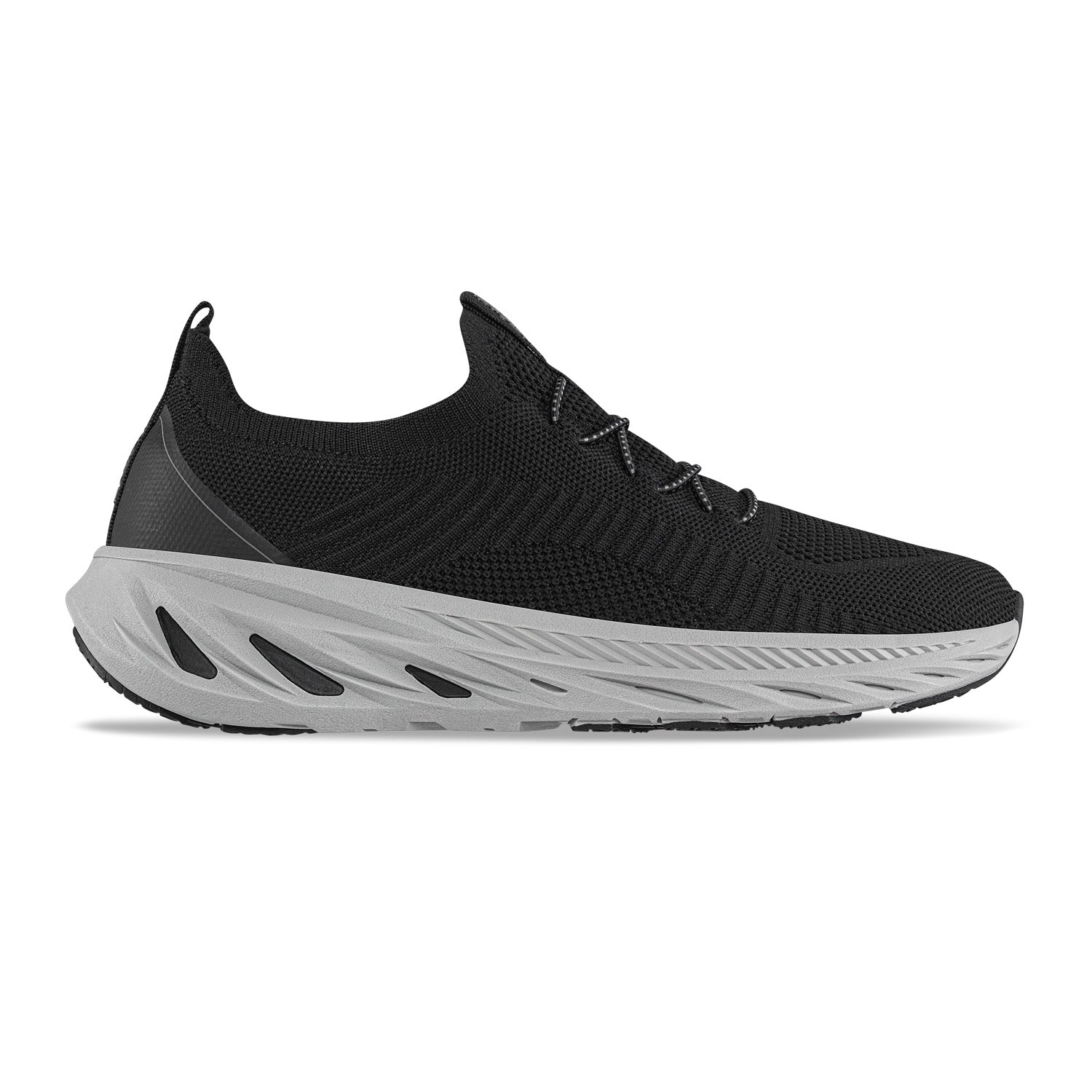 Tenis para Caminar Sefican Negro Croydon para Hombre