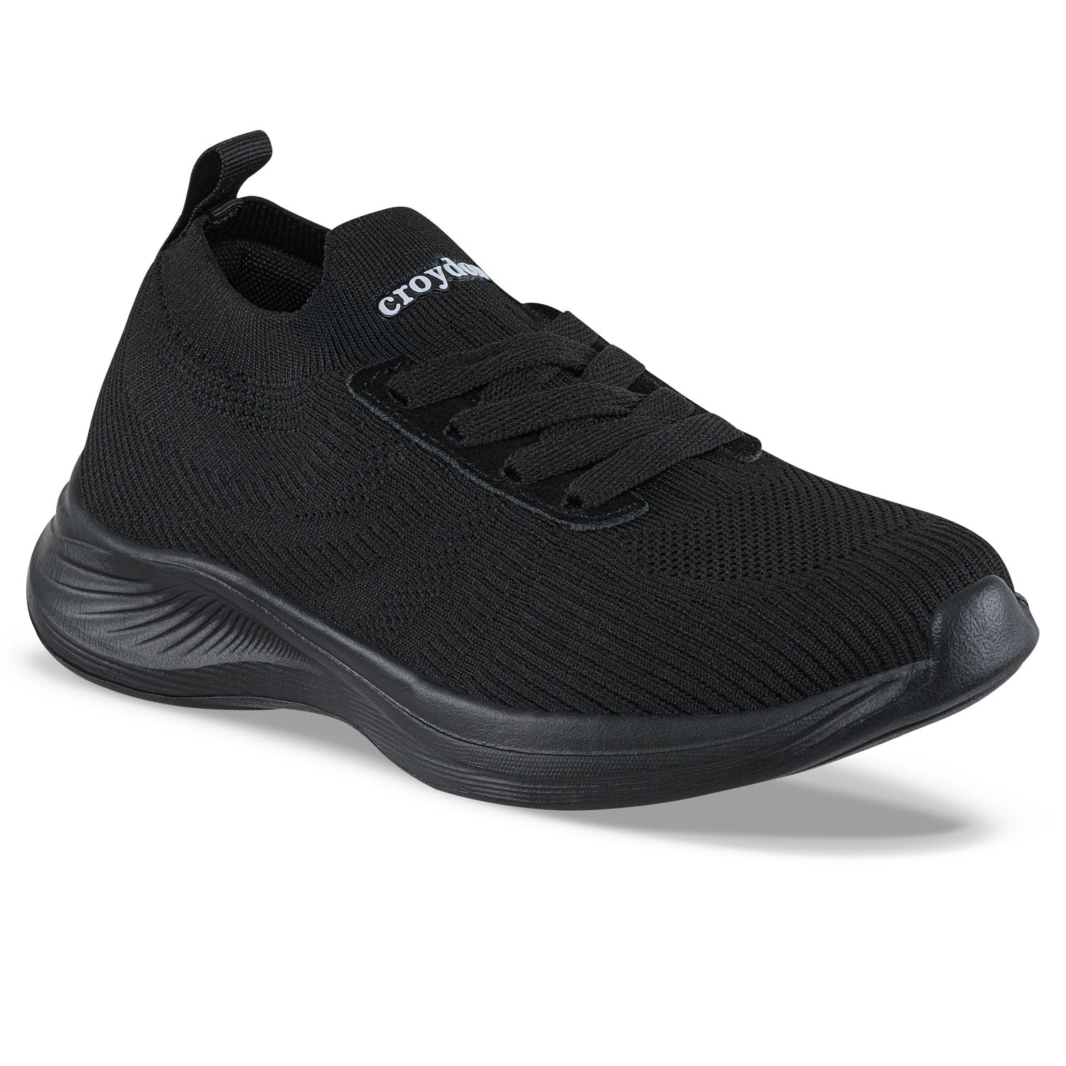 Tenis para Caminar Stash Negro-Negro Croydon para Mujer