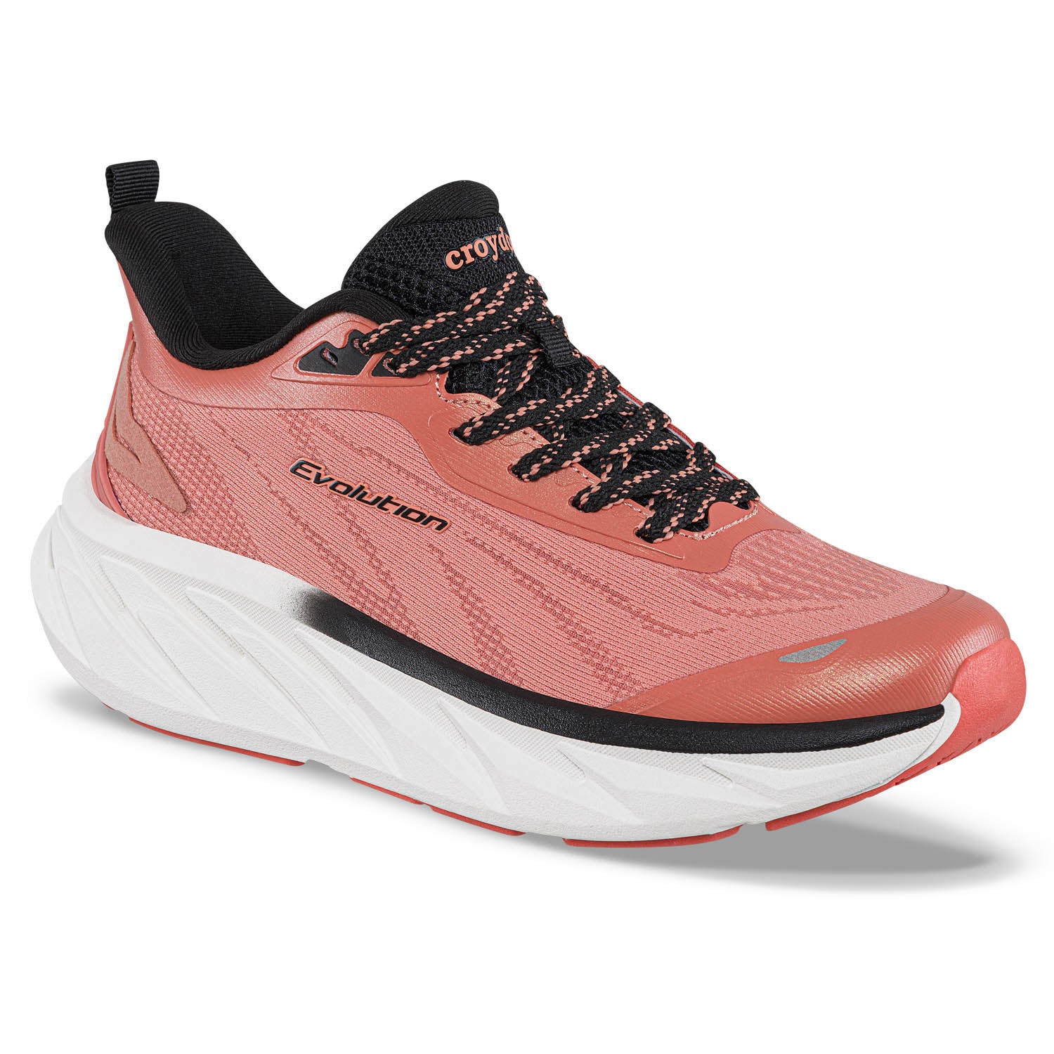 Tenis running Bimi coral para mujer en textil - Croydon
