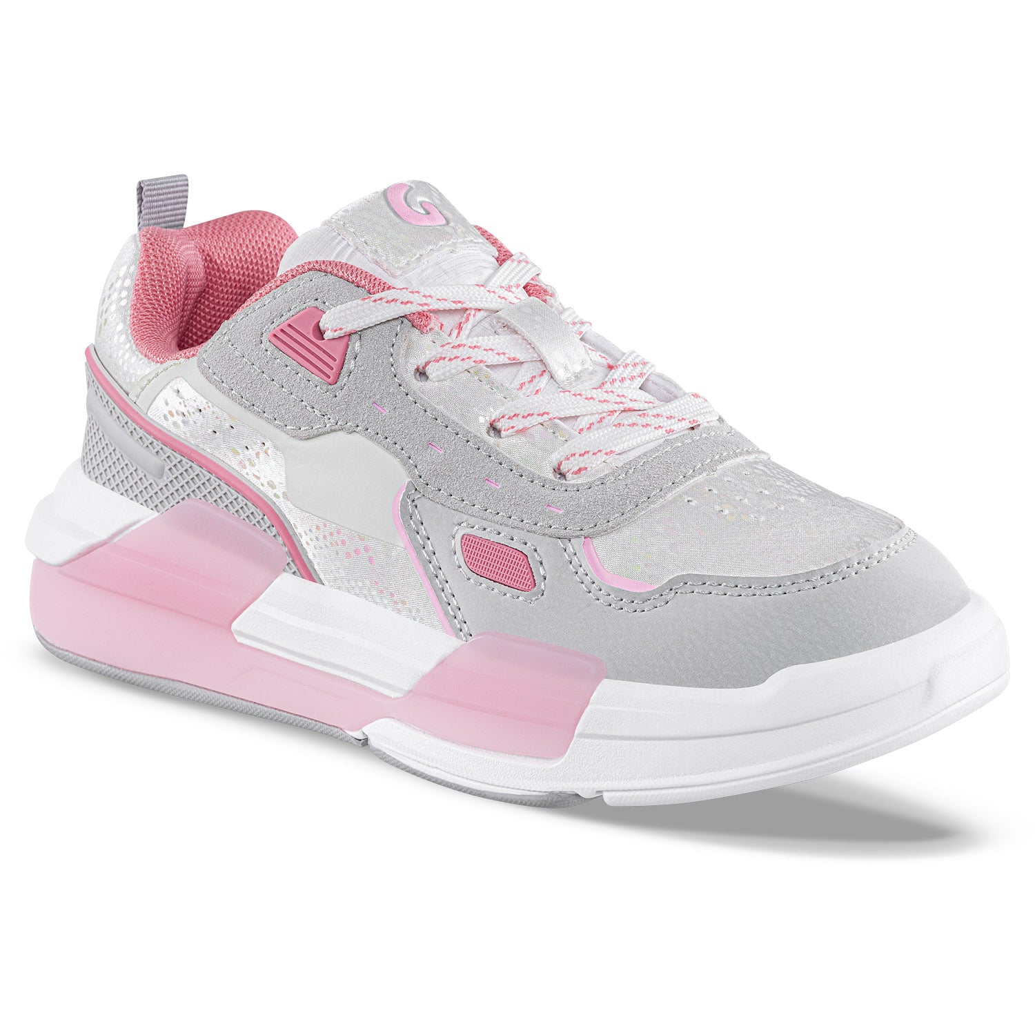 Tenis Urbanos Unical Blanco-Rosa Los Gomosos para Niña
