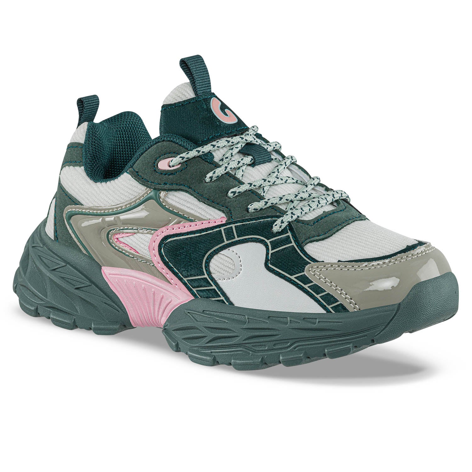 Tenis Urbanos Kewel Verde Osc Los Gomosos para Niña
