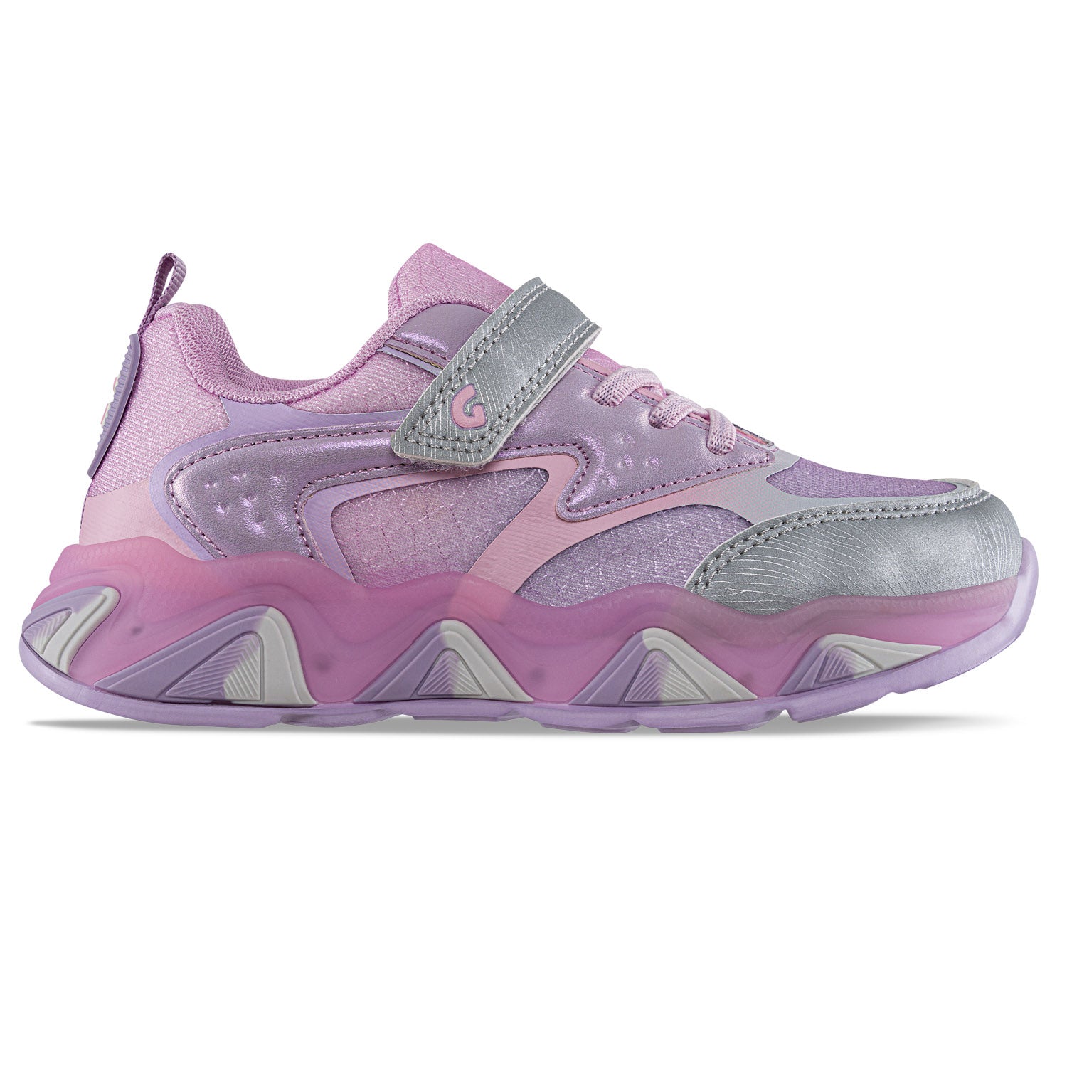 Tenis con Luces Lumera Rosa Los Gomosos para Niña