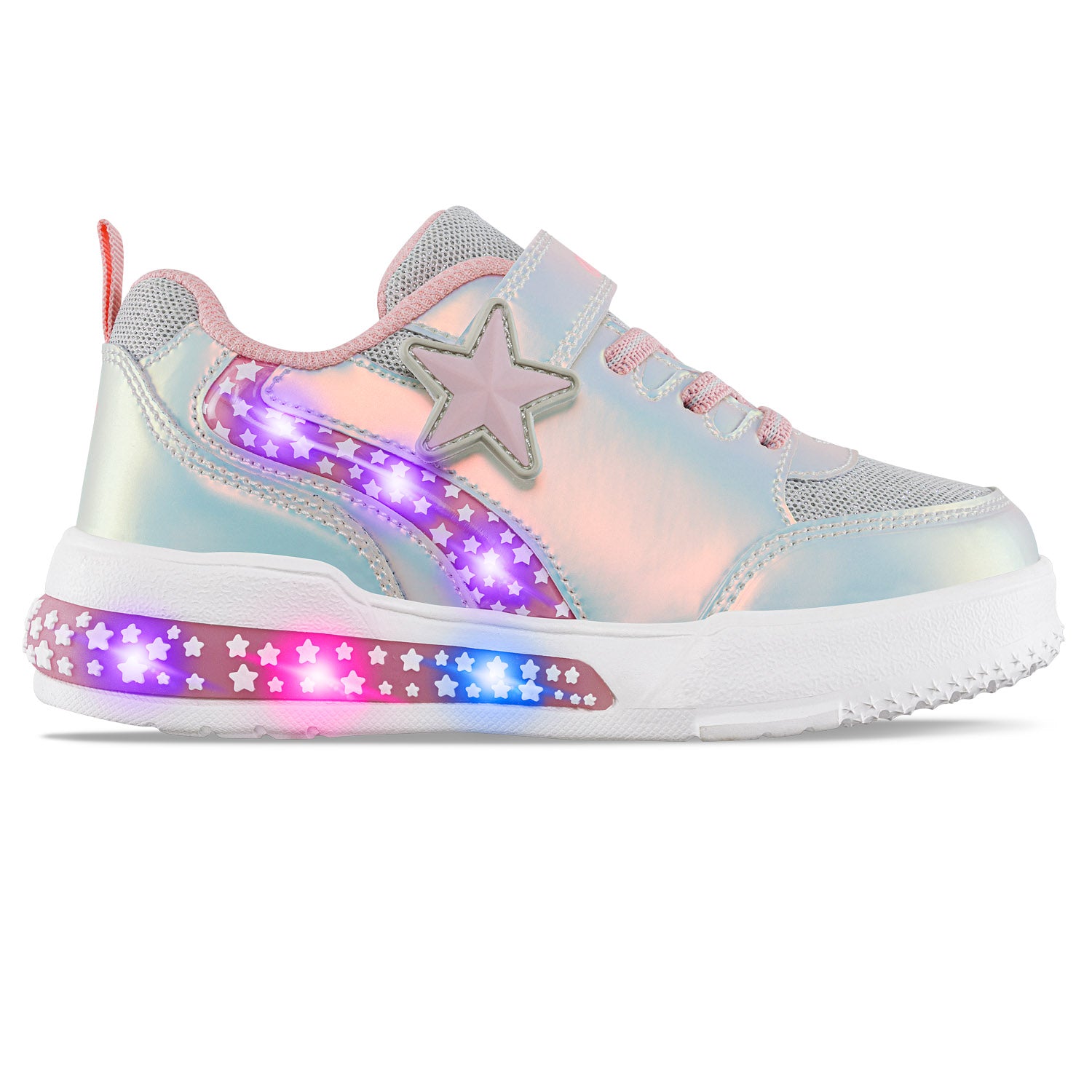 Tenis con Luces Tekari Blanco Los Gomosos para Niña