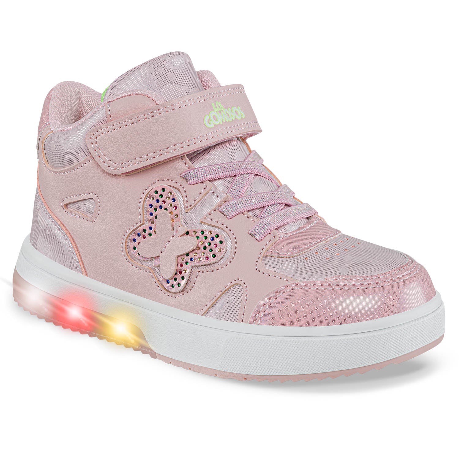 Tenis con Luces Nubi Rosa Los Gomosos para Niña
