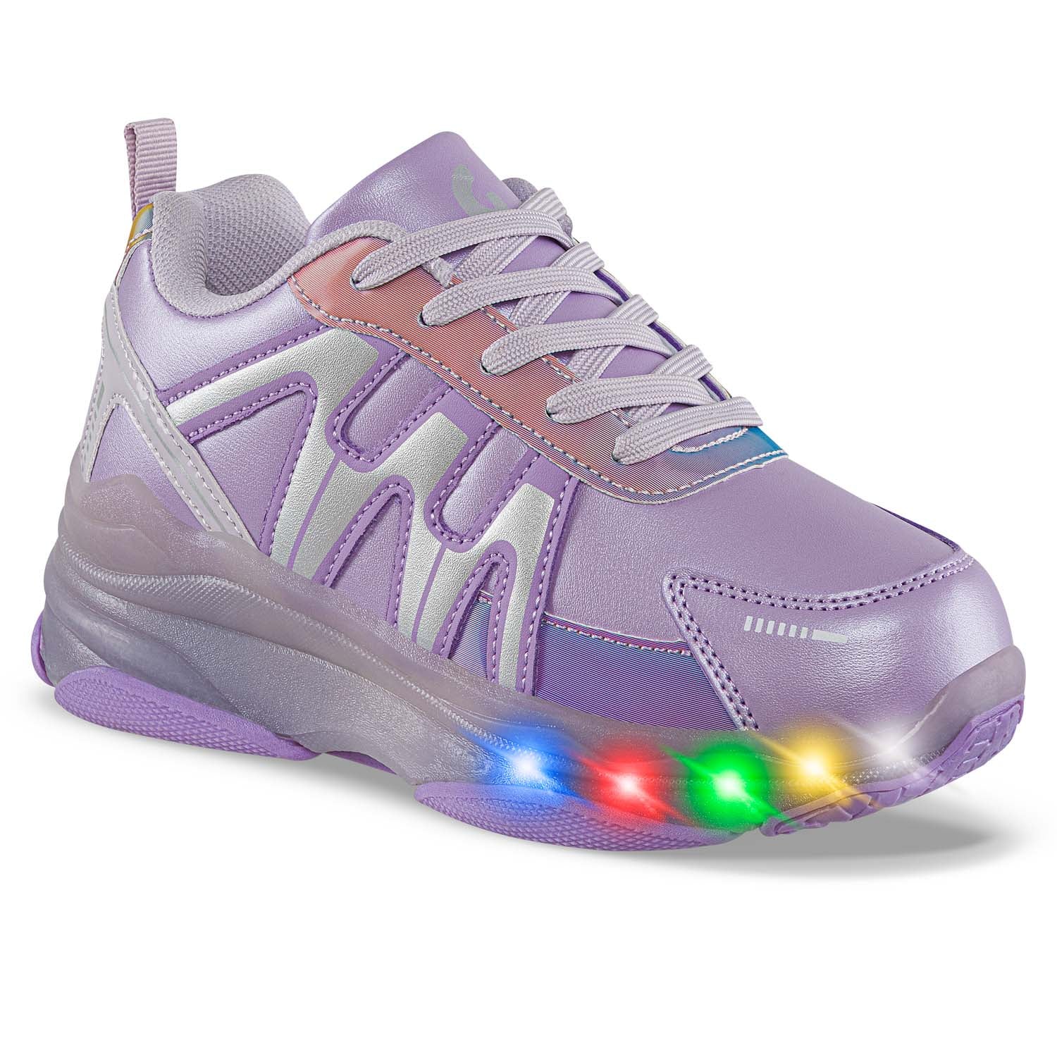 Tenis Patines Luces Tiff Mora Los Gomosos para Niña