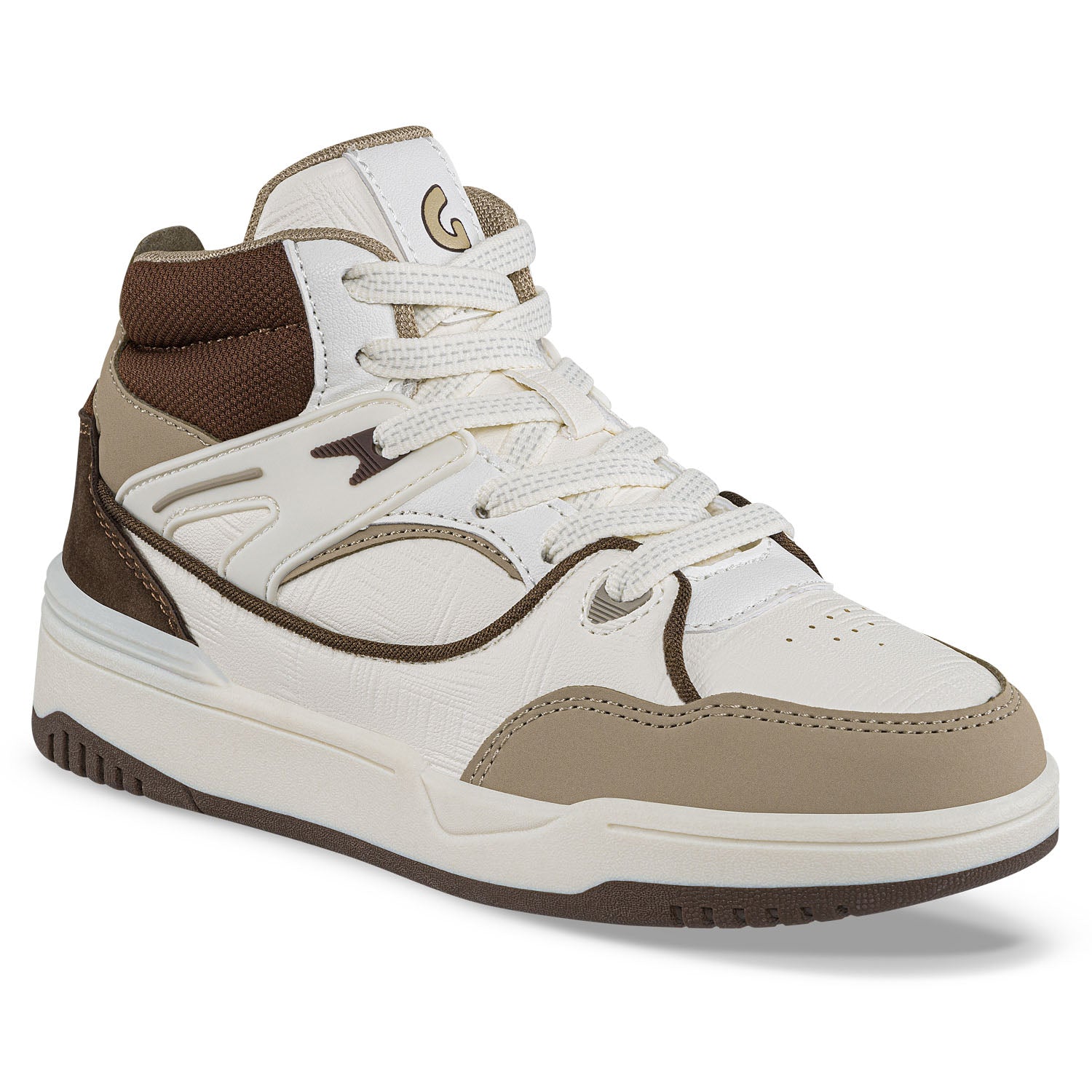 Tenis Urbanos Horar Beige-Café Los Gomosos para Niño