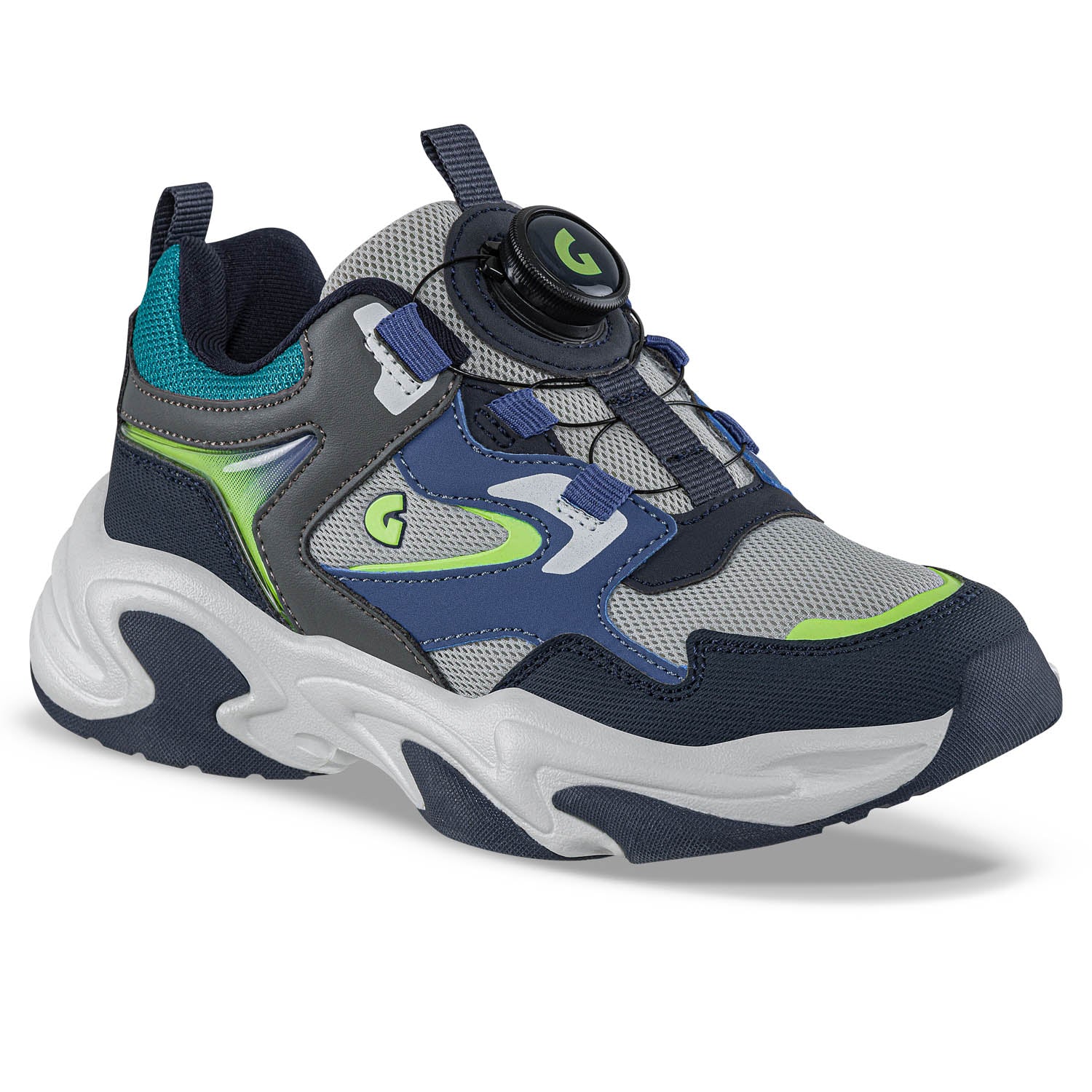 Tenis Urbanos Fibor Azul Osc Los Gomosos para Niño