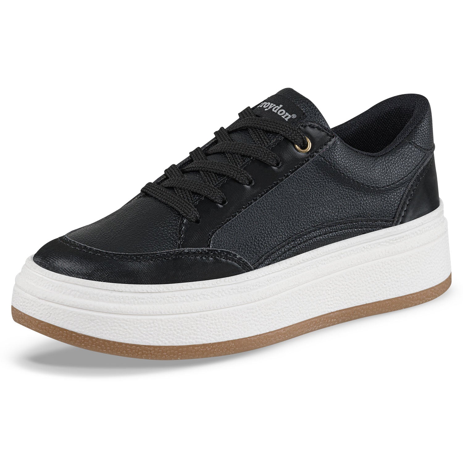 Tenis Casuales Fayruz Negro Croydon para Mujer
