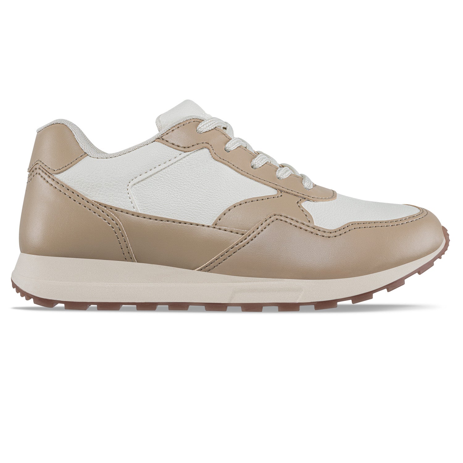 Tenis Casuales Asiya Beige Croydon para Mujer