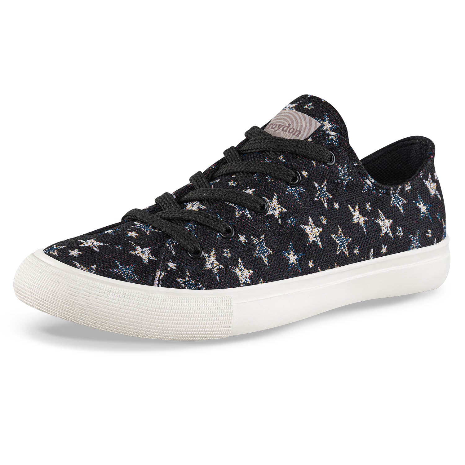 Tenis Casuales Budur Bajo Negro Croydon para Mujer