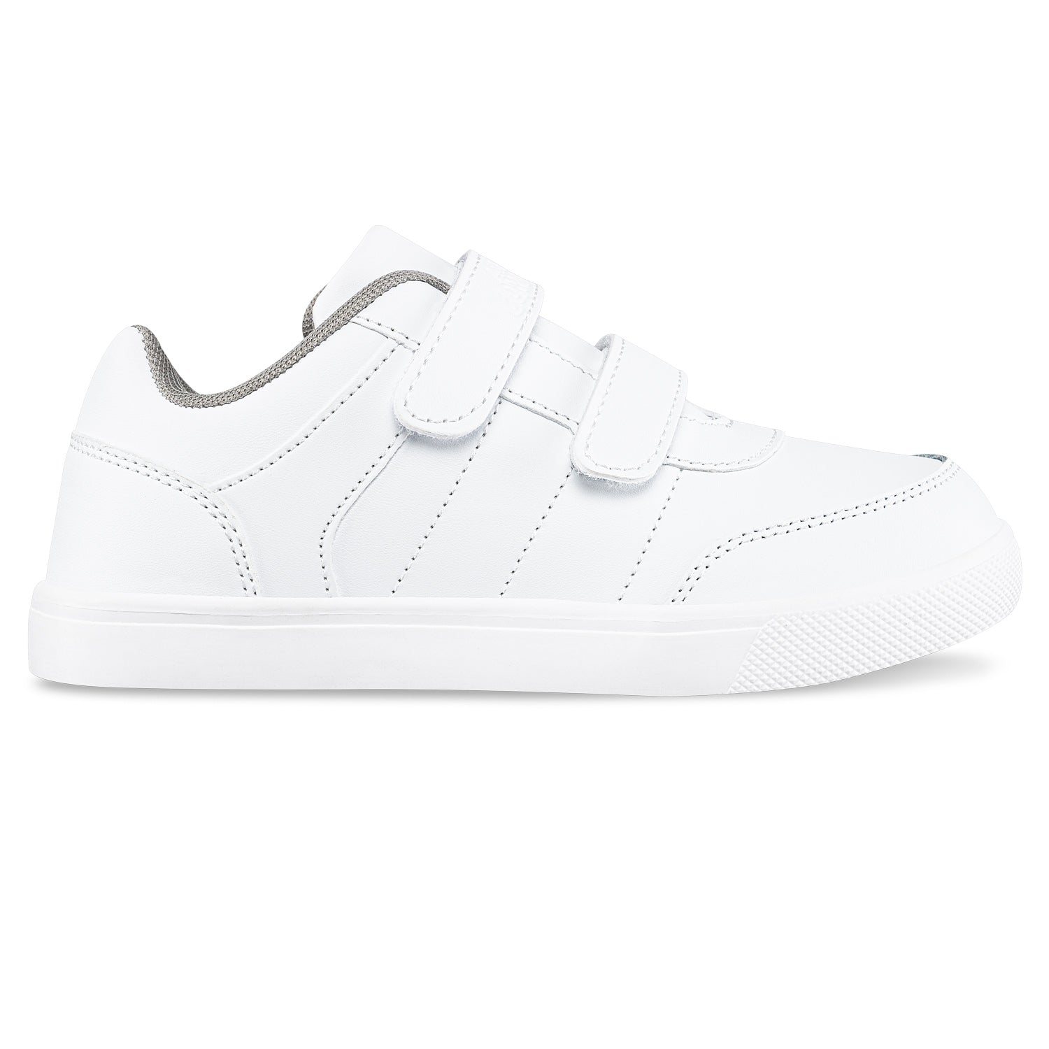 Tenis Colegio Skoly Velcro Blanco Los Gomosos Unisex