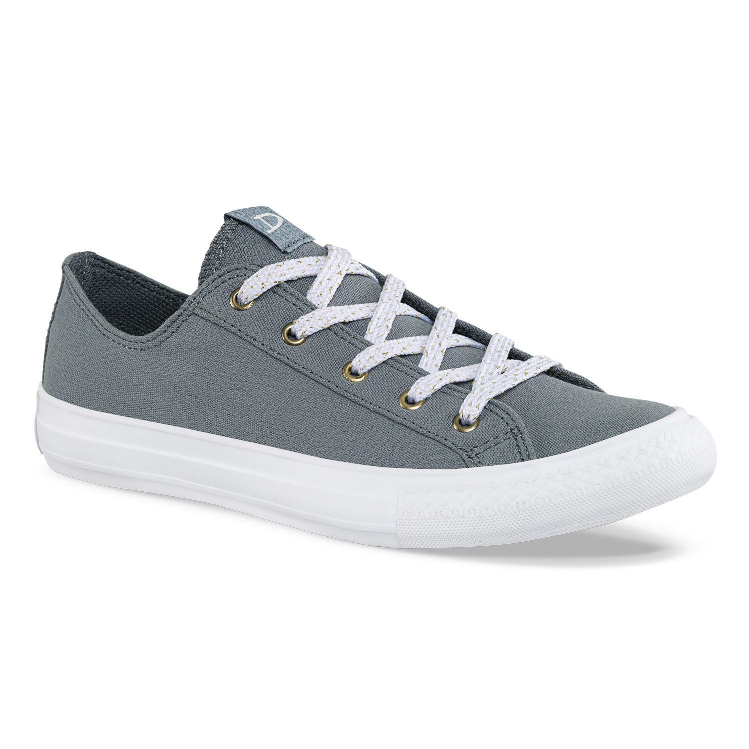 Tenis Casuales School Cake Gris-Gris Croydon para Mujer