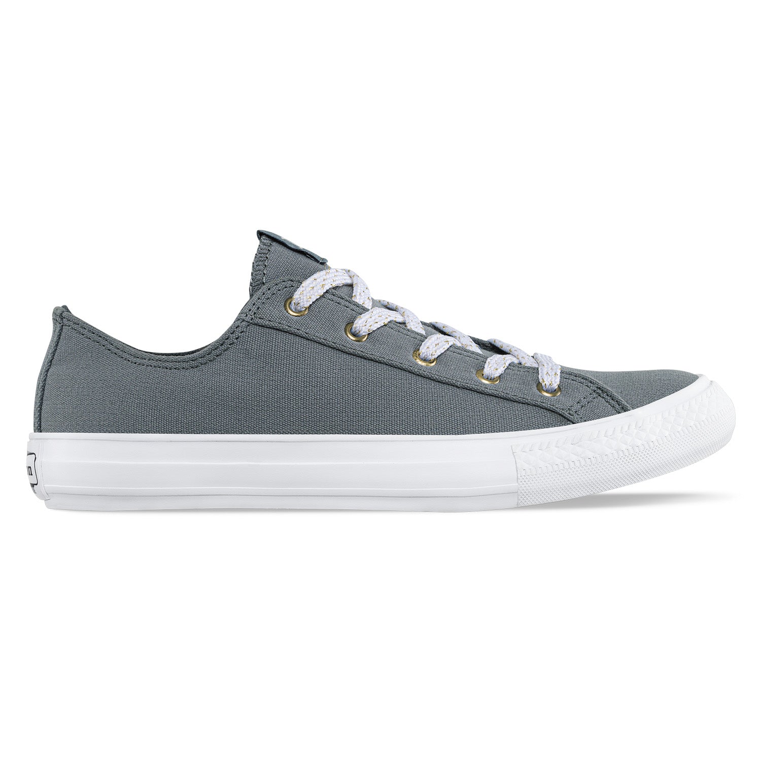 Tenis Casuales School Cake Gris-Gris Croydon para Mujer