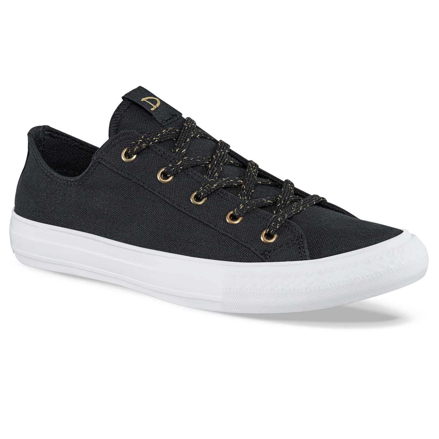 Tenis Casuales School Cake Negro-Blanco Croydon para Mujer