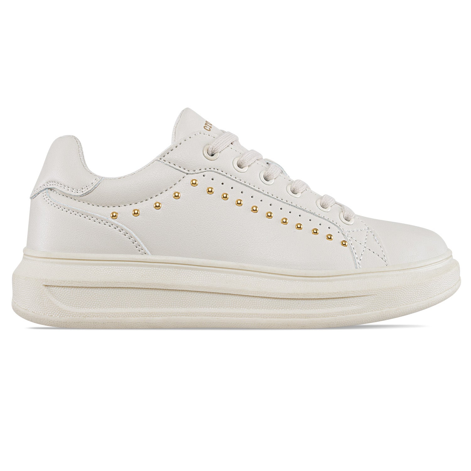 Tenis Casuales Clopper Beige Croydon para Mujer