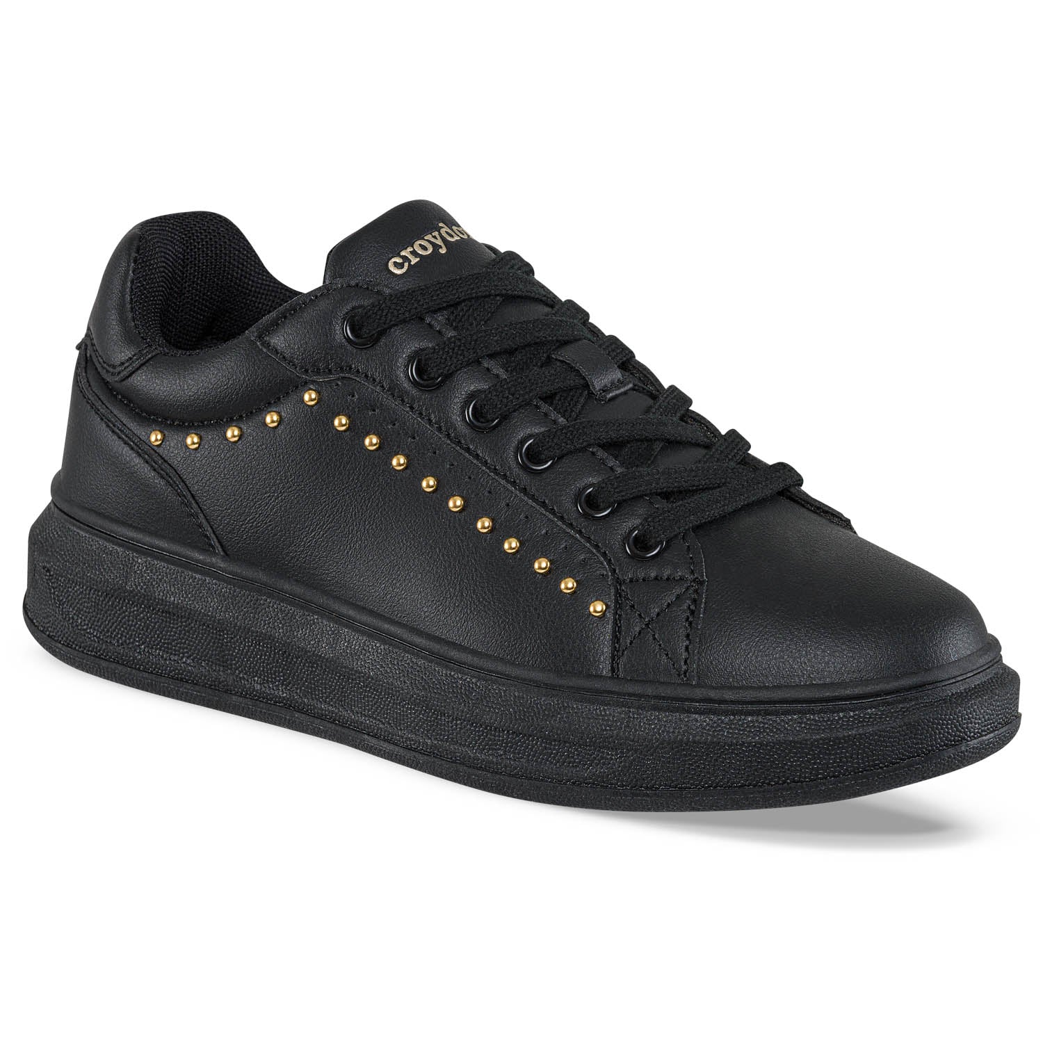 Tenis Casuales Clopper Negro Croydon para Mujer