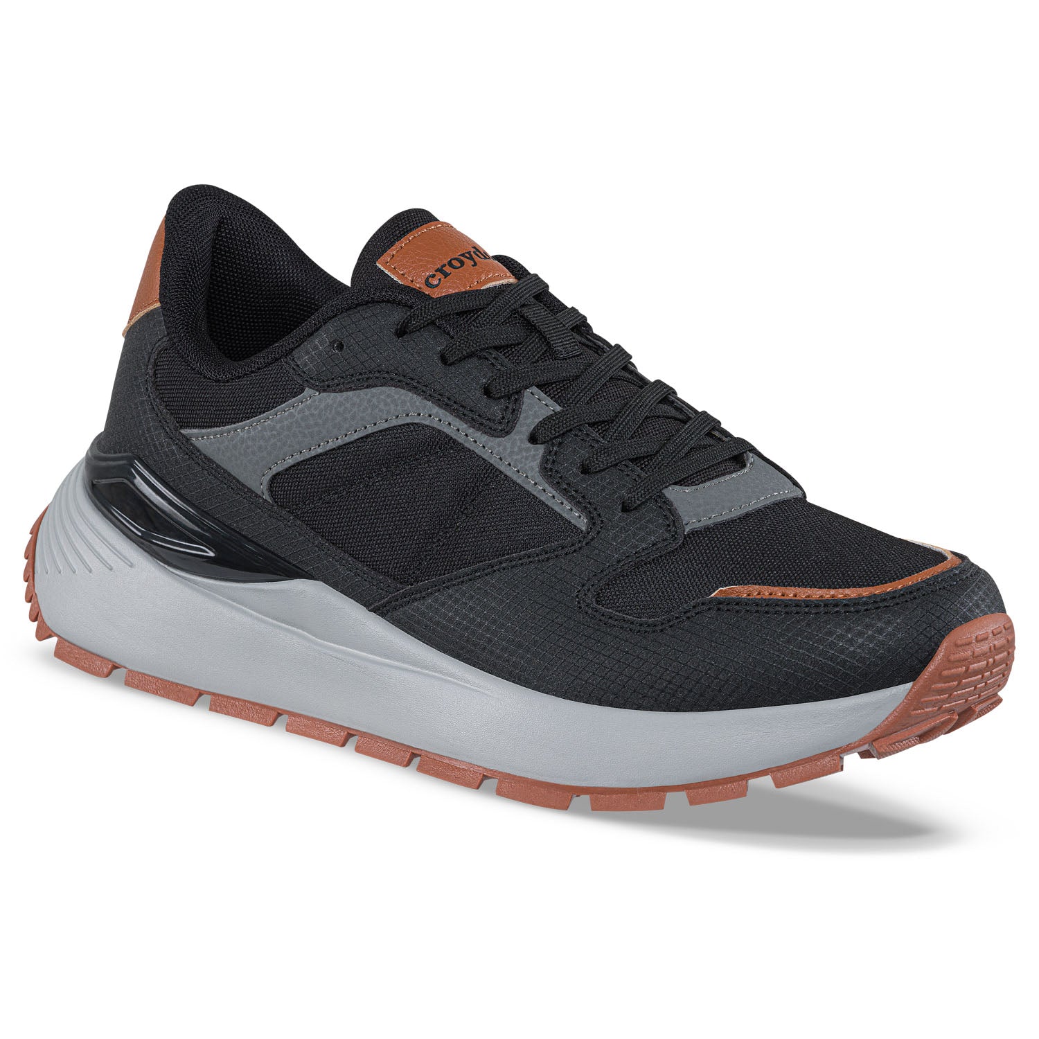 Tenis Urbanos Verta Negro Croydon para Hombre