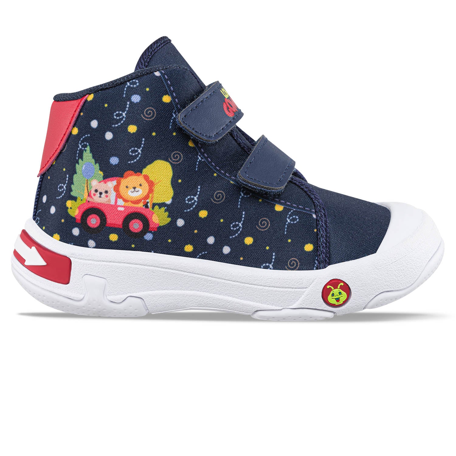 Botines Cossie Azul O-Rojo Los Gomosos para Bebé
