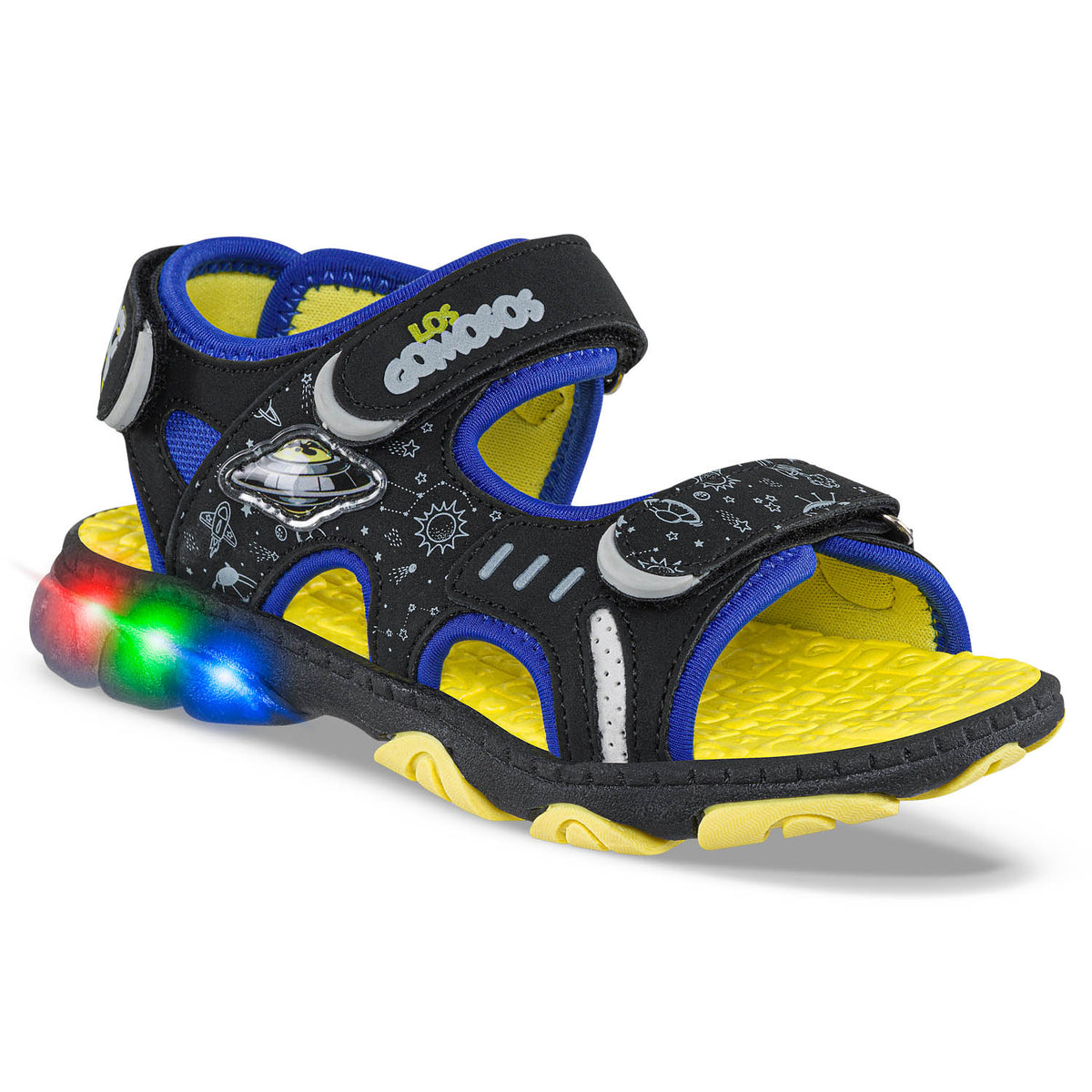 Sandalias Vorel Negro Los Gomosos para Niño