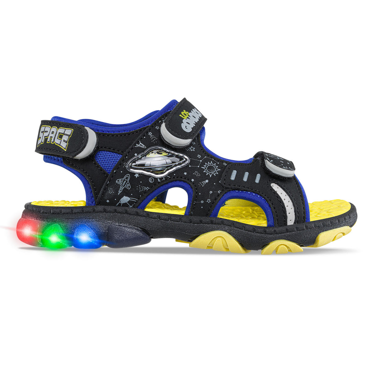 Sandalias Vorel Negro Los Gomosos para Niño