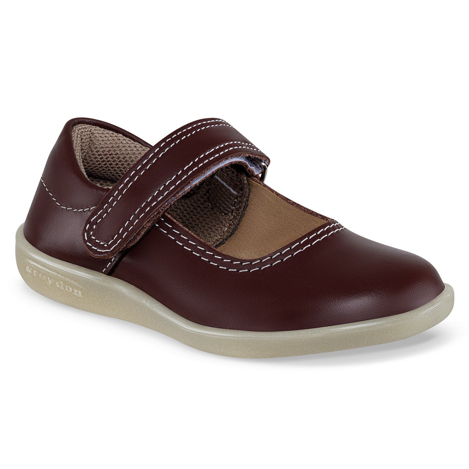 Zapatos Colegio Mafalda Rojo Croydon para Niña