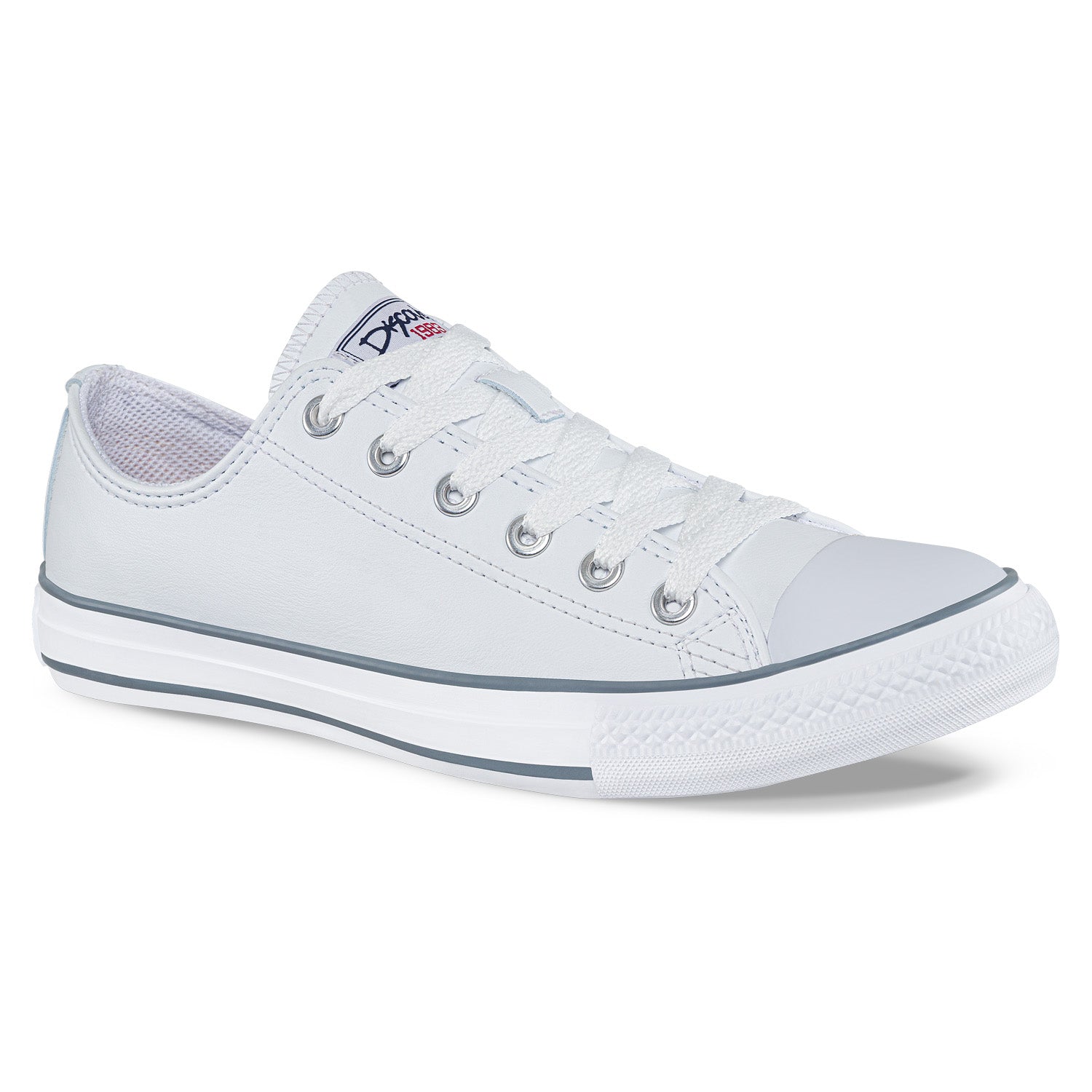 Tenis Casuales Discovery Bajo New Blanco-Gris Croydon Unisex