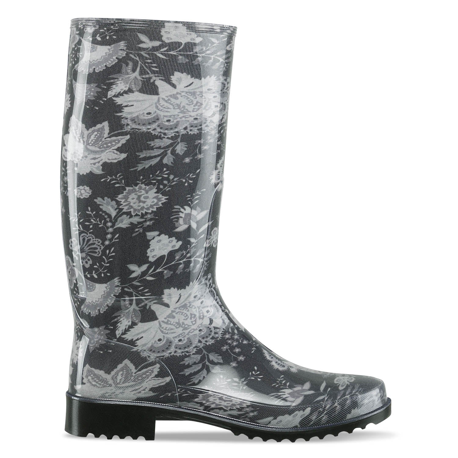 Botas Lluvia Najya Negro Croydon para Mujer