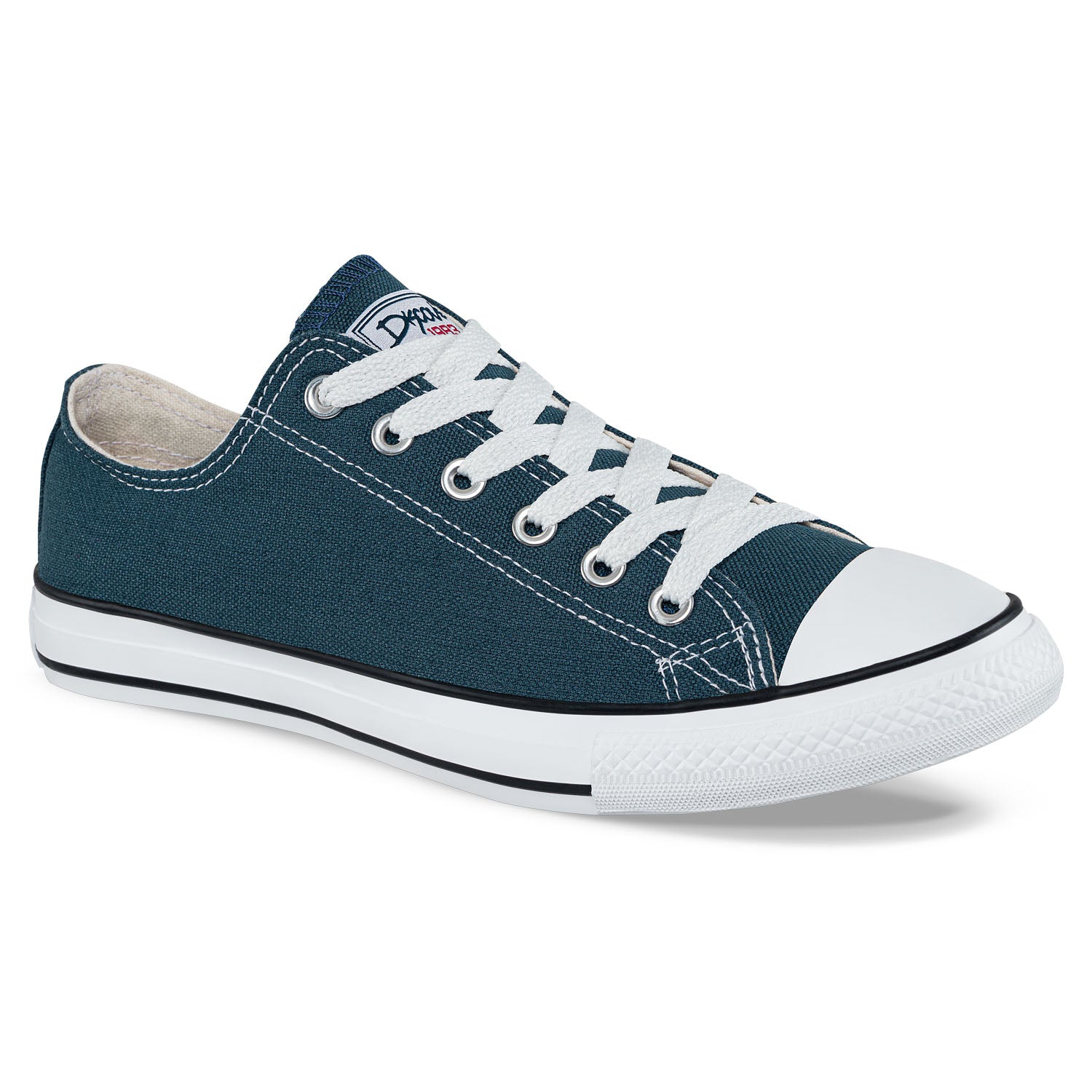 Tenis Casuales Discovery Bajo Azul Croydon Unisex
