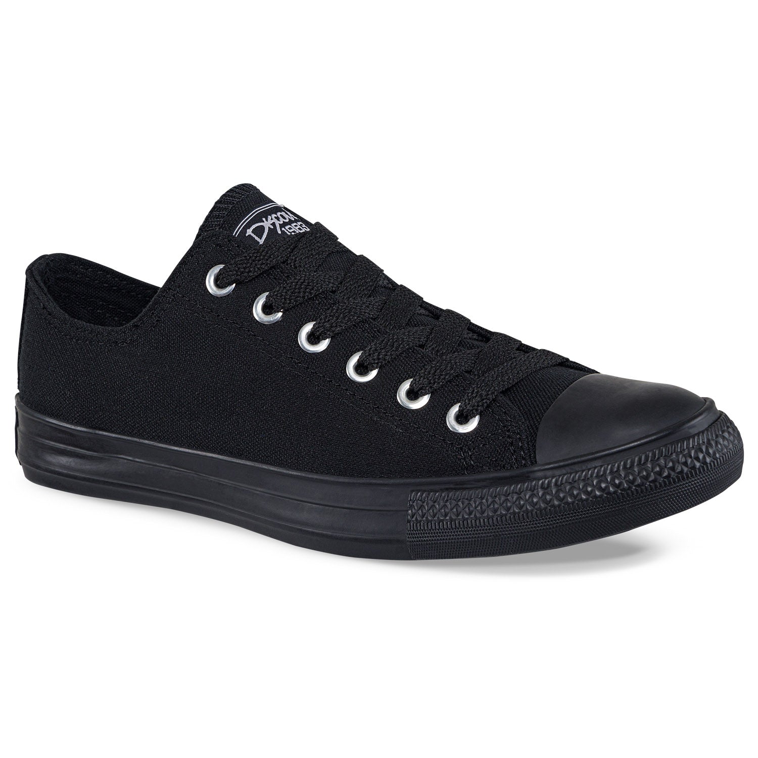 Tenis Casuales Discovery Bajo Negro-Negro Croydon Unisex