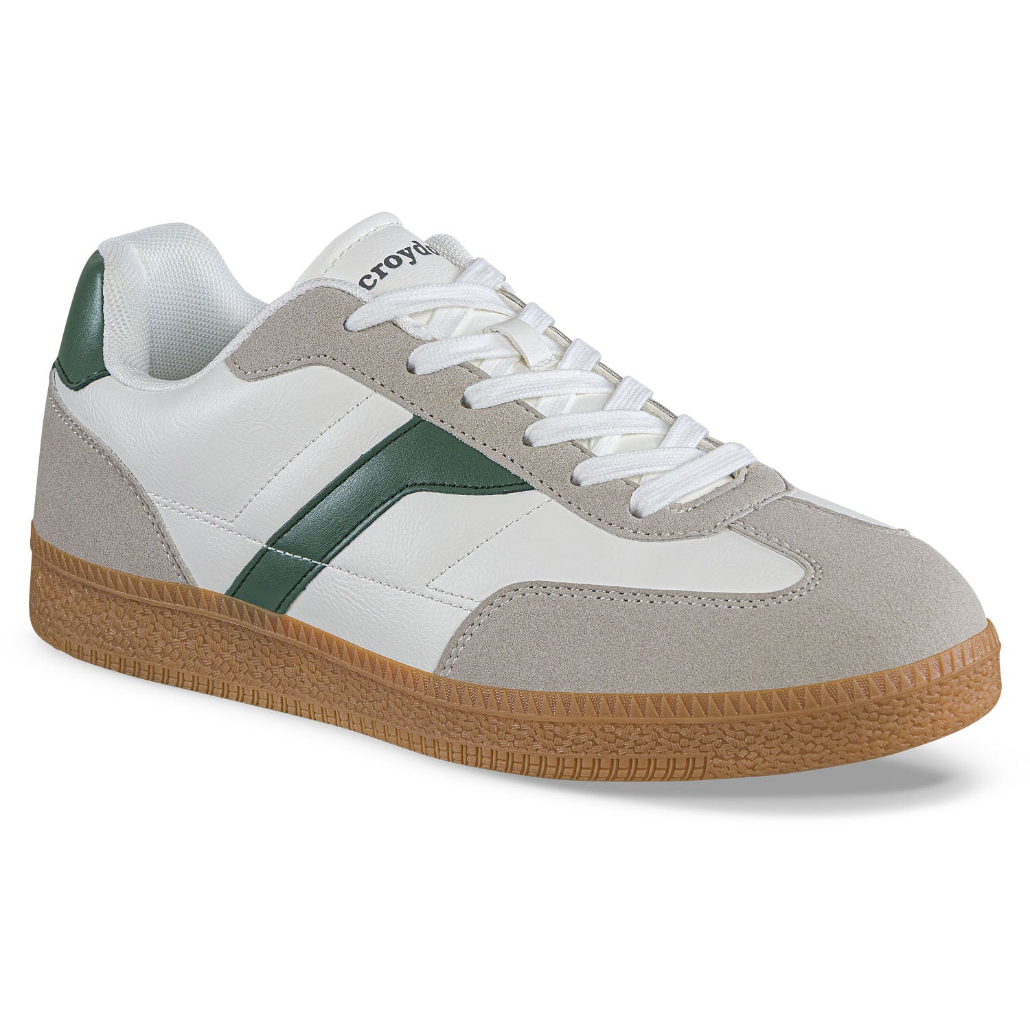 Tenis Casuales Ilor Beige-Verde Croydon para Hombre
