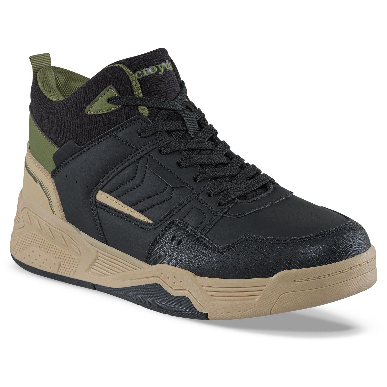 Tenis Urbanos Tiludo Negro Croydon para Hombre