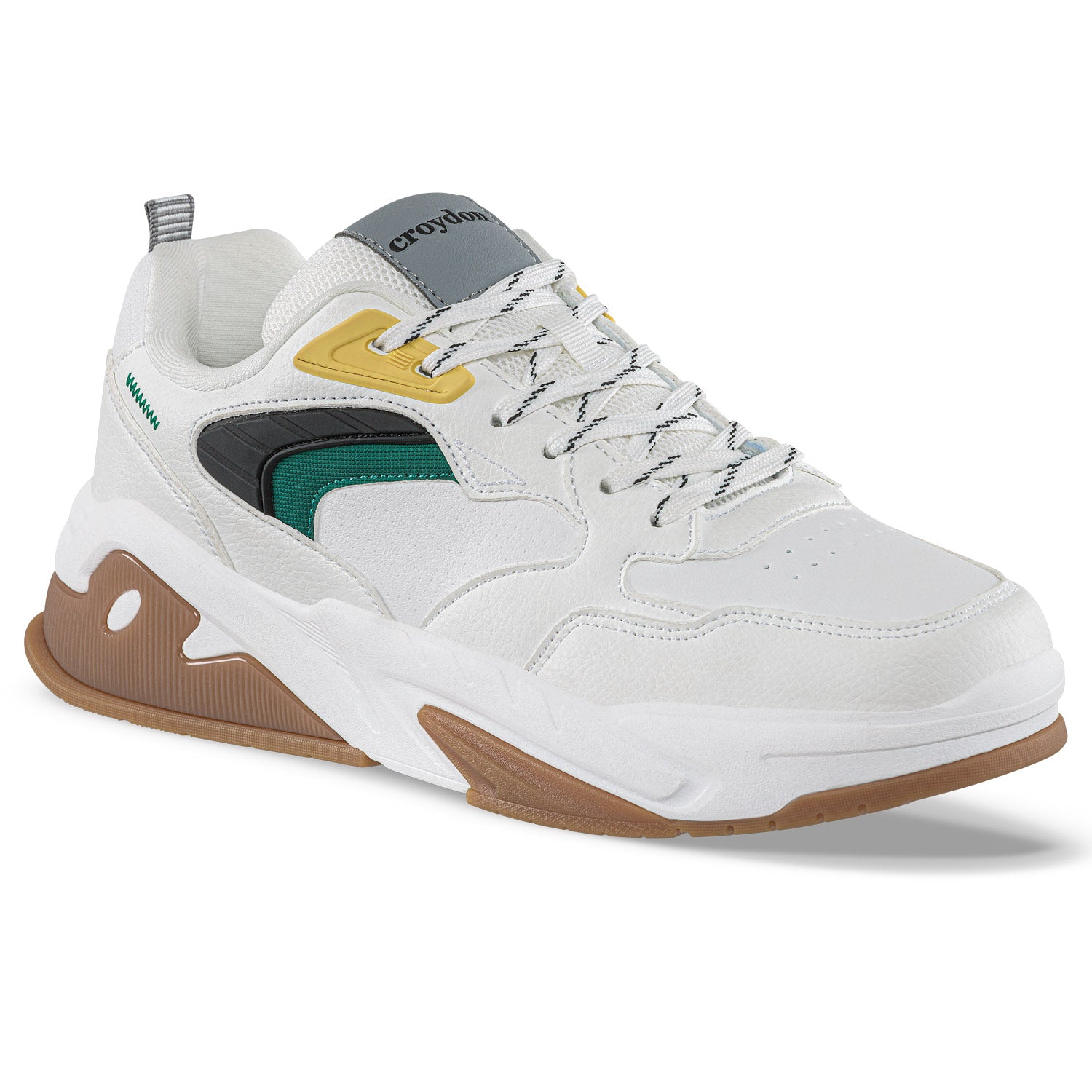 Tenis Urbanos Doter Blanco-Blanco Croydon para Hombre