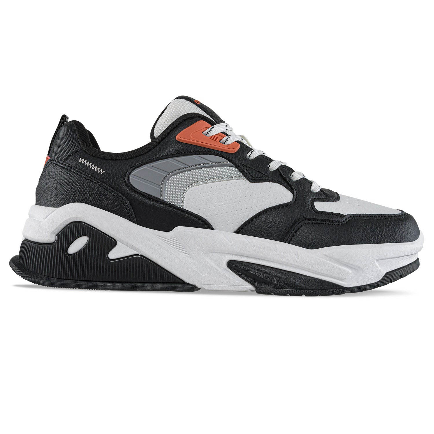Tenis Urbanos Doter Negro-Blanco Croydon para Hombre
