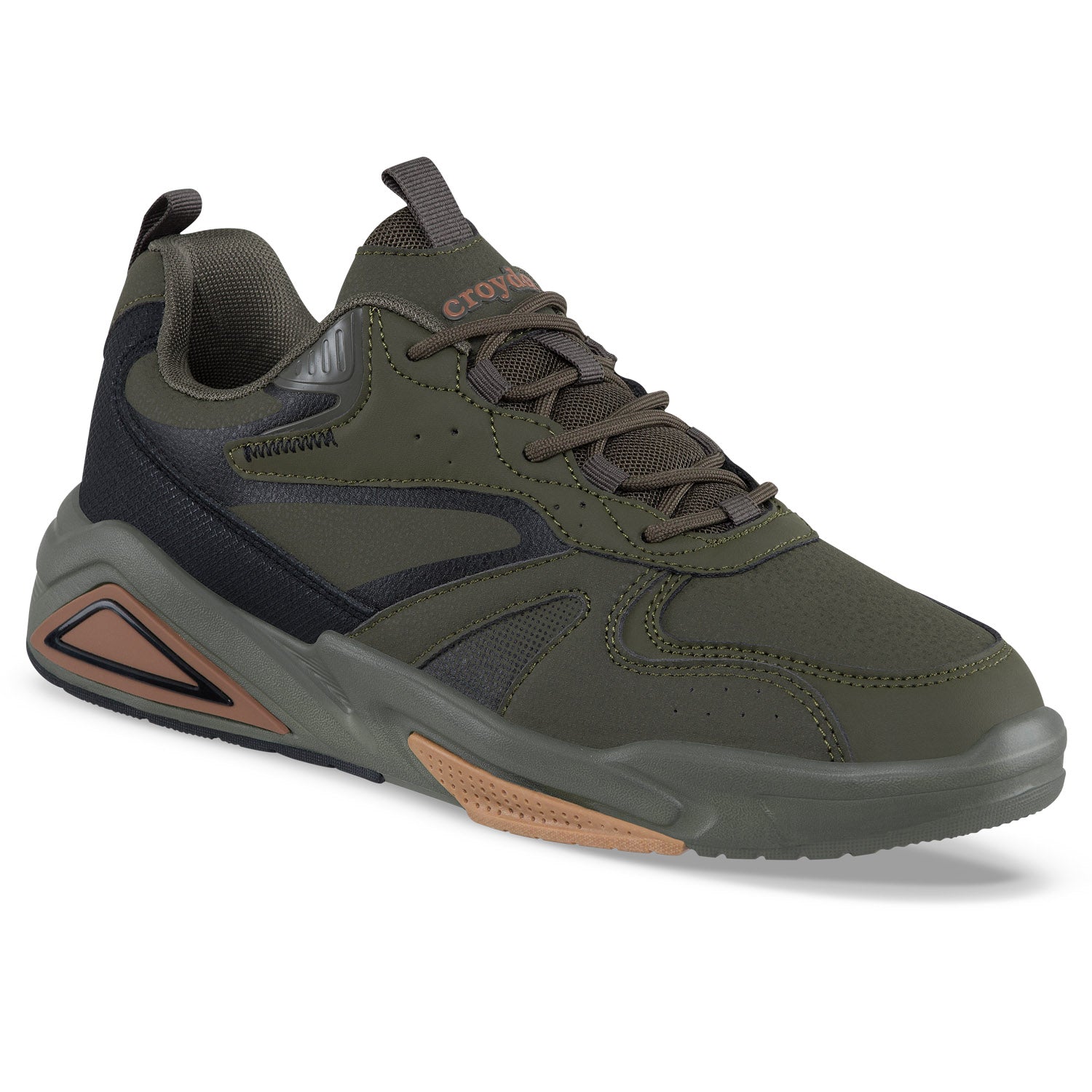 Tenis Urbanos Uvacin Verde Osc Croydon para Hombre