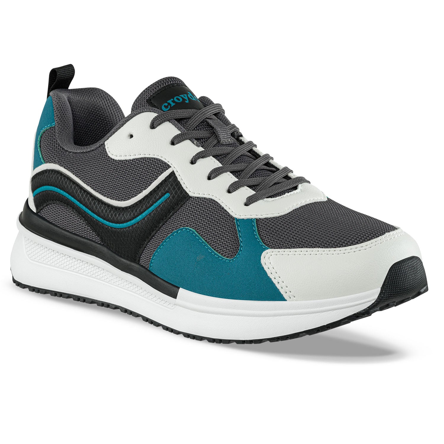 Tenis Urbanos Salur Blanco Croydon para Hombre