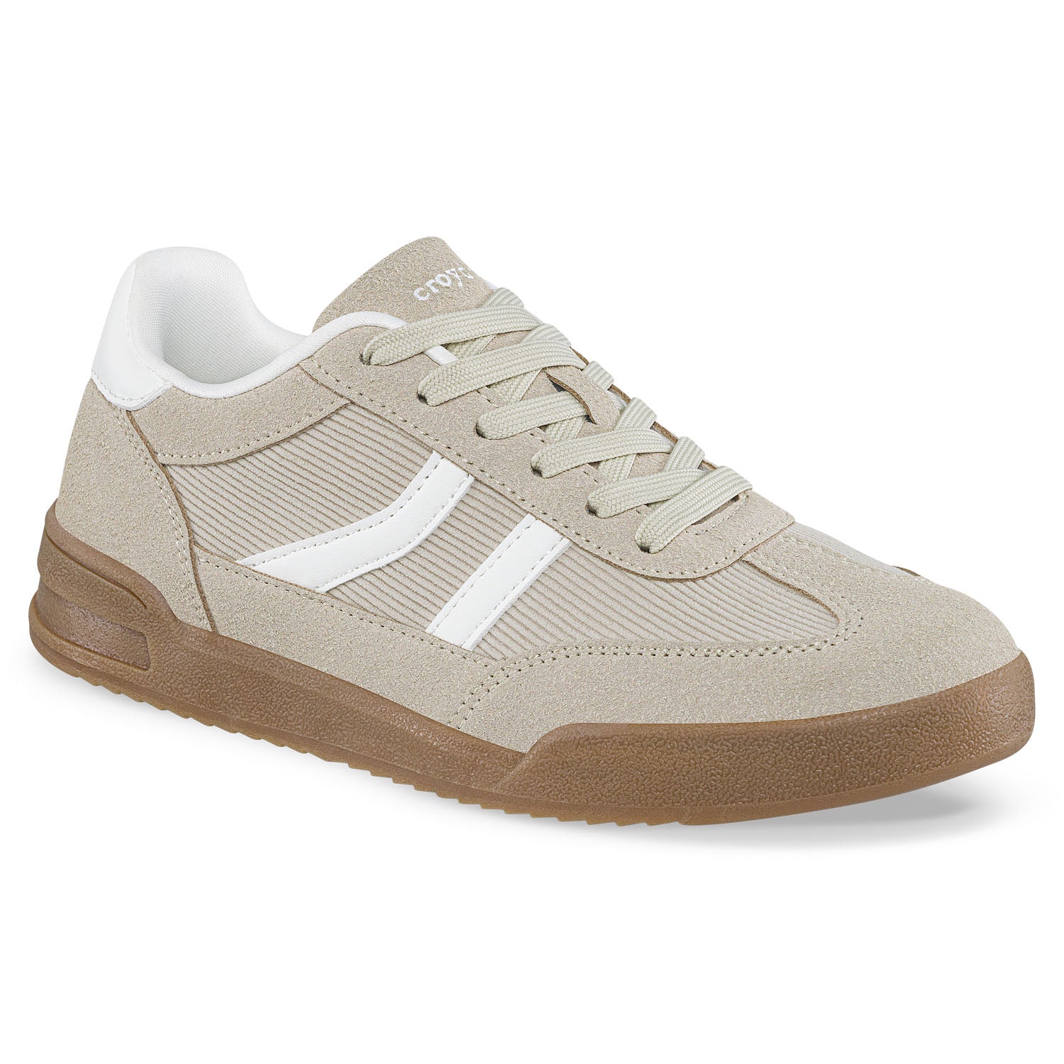 Tenis Casuales Serzian Beige-Blanco Croydon para Mujer