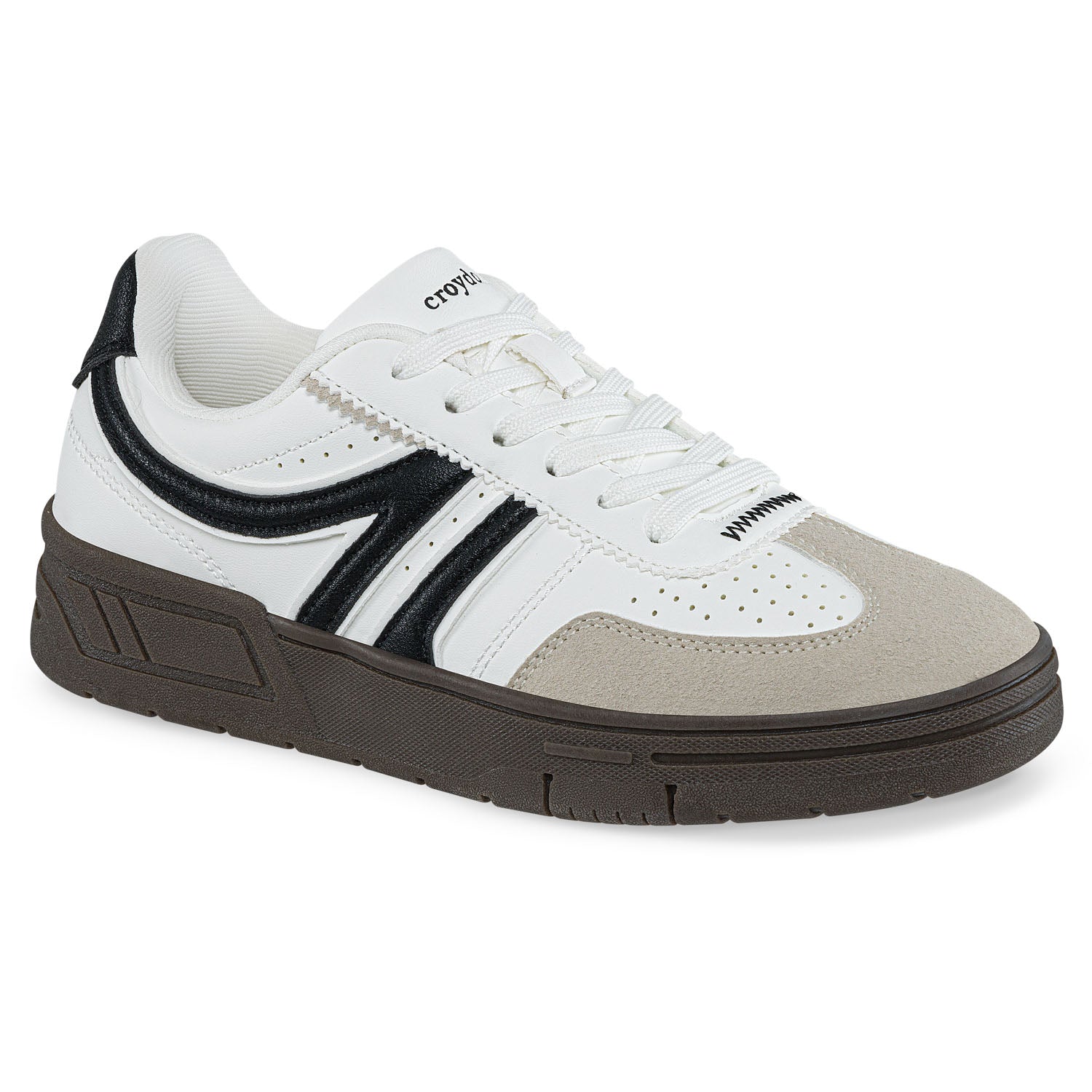 Tenis Casuales Quader Blanco Croydon para Mujer