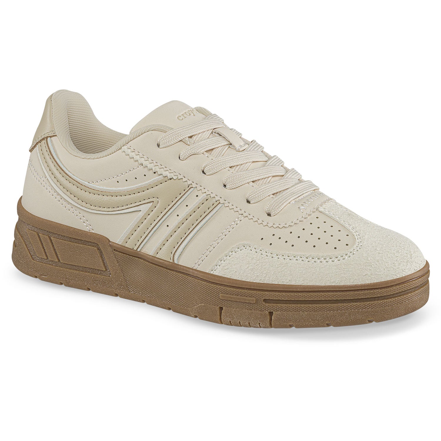 Tenis Quader Marfil Croydon para Mujer