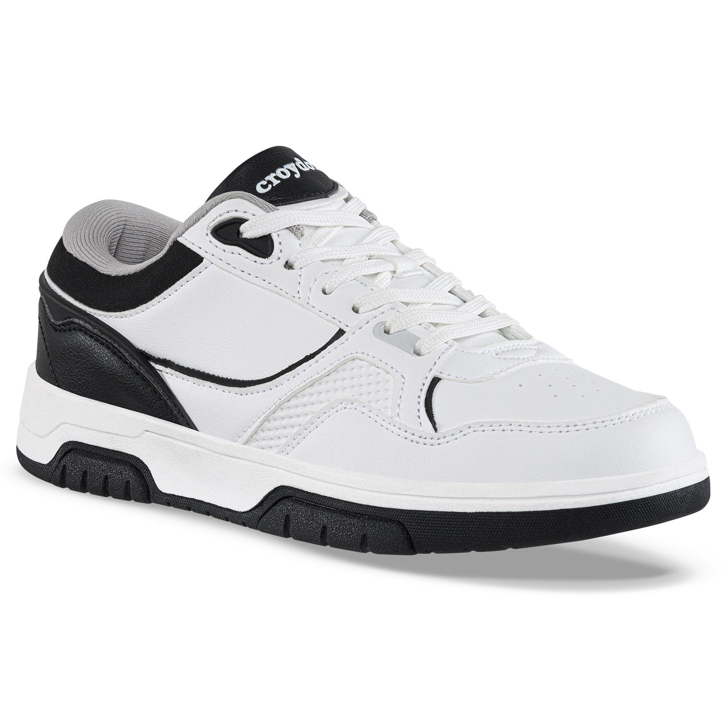 Tenis Urbanos Crazin Blanco-Negro Croydon para Mujer