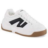 Tenis Quitil Blanco-Negro Croydon para Mujer