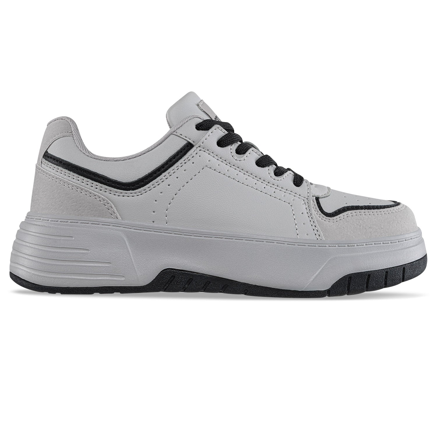 Tenis Urbanos Cuspi Gris Croydon para Mujer