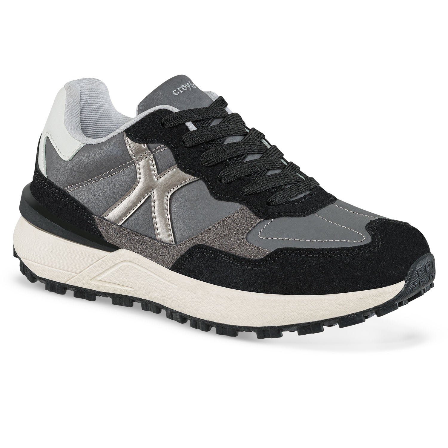 Tenis Urbanos Ruba Negro Croydon para Mujer