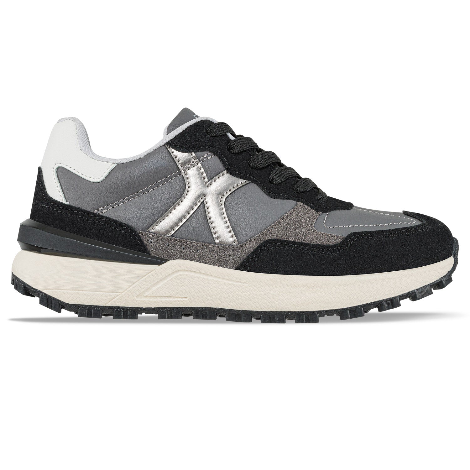 Tenis Urbanos Ruba Negro Croydon para Mujer