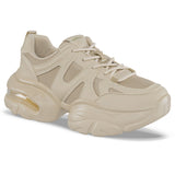 Tenis Urbanos Rini Beige Croydon para Mujer